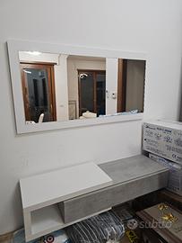 mobile sospeso svuotatasche con specchio