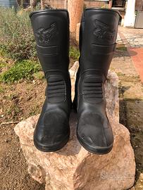 Stivali moto alti XPD come nuovi