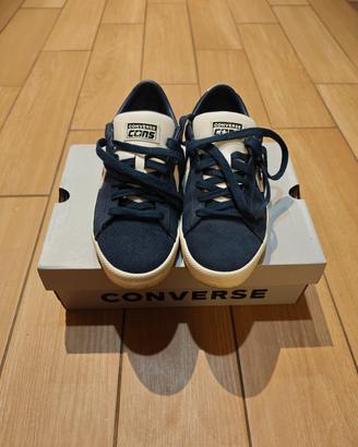 Converse CONS PL Vulc Pro Ox Blu Camoscio 44