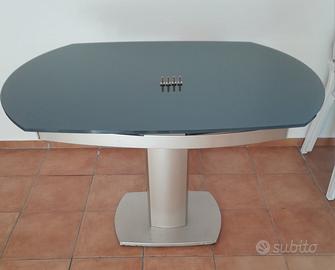 TAVOLO IN VETRO TEMPERATO MODULABILE