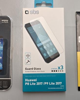 Protezione schermo Huawei P8 Lite e P10 Lite