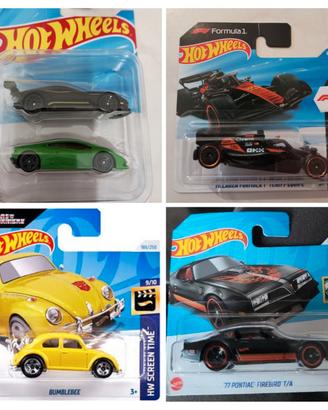 LOTTO di. ( 5. )  hot Wheels QUESTE IN FOTO NUOVE 