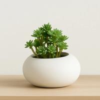 Vaso “Ovale” in ceramica opaca – 14,5 x 7 cm