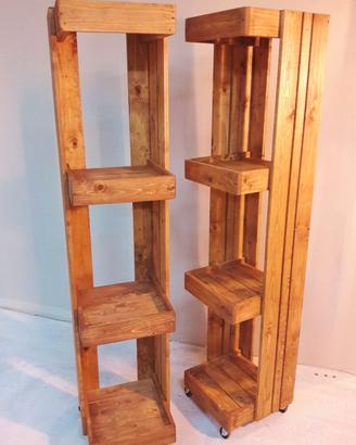 autoportante espositore legno design arredo design