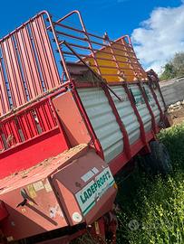 Rimorchio OMOLOGATO Pottinger con trinciante