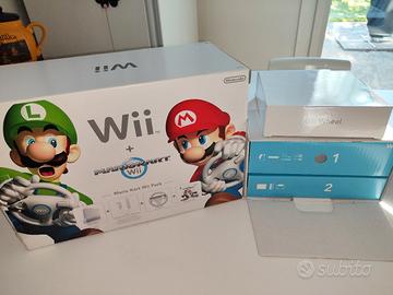 Nintendo Wii con Mario Kart, Volante e Joystick 