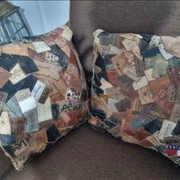 2 cuscini patchwork 