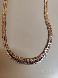 Collana oro bianco