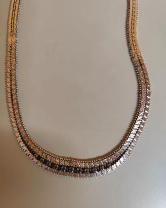 Collana oro bianco