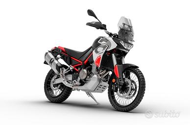 Aprilia Tuareg 660 Hailstorm White E5 PLUS PRONTA 