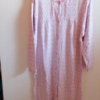 Camicia notte tg L tutta aperta avanti con bottoni