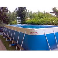 piscina laghetto 6,60x2,80 mt