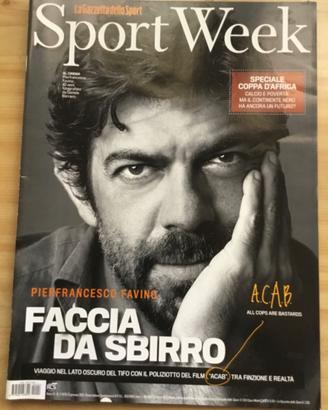 Sportweek 21/1/12 Pierfrancesco Favino