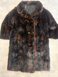 Pelliccia vintage 100% Marmotta artigianale