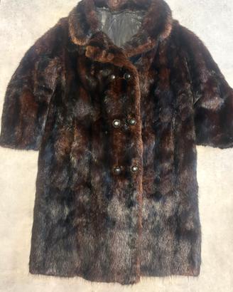 Pelliccia vintage 100% Marmotta artigianale