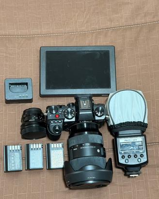 Panasonic lumix s5 sigma art 2.8 24/70