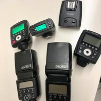 Kit luci flash Canon con trasmettitori