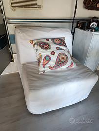 poltrona letto singolo