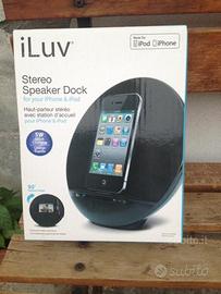 Stereo Autoparlante Dock x iPhone e iPod