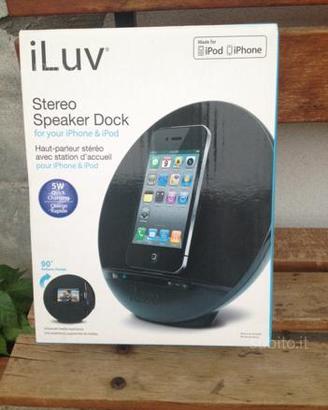 Stereo Autoparlante Dock x iPhone e iPod