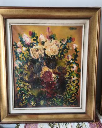 Dipinto Ad Olio Su Tela 50x60 di Lina Galeazzi