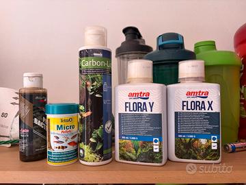 Fertilizzanti acquario,pietre ada. Pinze, retino