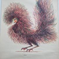 Poster del Gallo firmato Roberto 