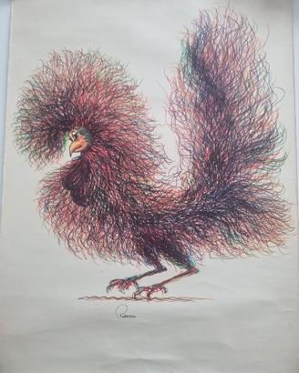 Poster del Gallo firmato Roberto 