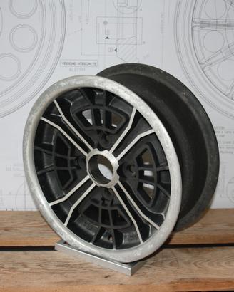 MELBER Mod A 5x12 4x100 adattabili FIAT 500