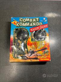 Walkie Talkie vintage Combat Kommando