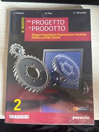 LIBRO DI DISEGNO PROG. ORGAN. IND. USATO 4 anno