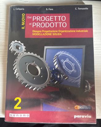 LIBRO DI DISEGNO PROG. ORGAN. IND. USATO 4 anno