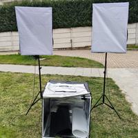 Lampade e box per fotografia professionale