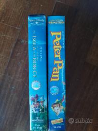 Cassette Peter Pan Walt Disney originali