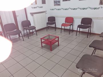 Sedie sala d'attesa o ufficio