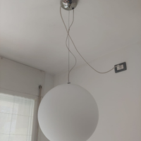 Lampada sospensione vetro murano E27 led