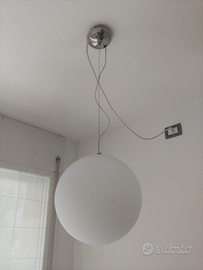 Lampada sospensione vetro murano E27 led