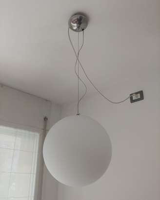Lampada sospensione vetro murano E27 led