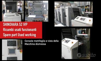 SHINOHARA 52IV Ricambi Spare Part