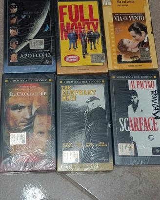 VHS  Film famosi nuovi