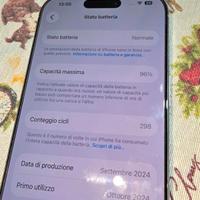 📱 iPhone 16 Pro – 256 GB – Bianco 