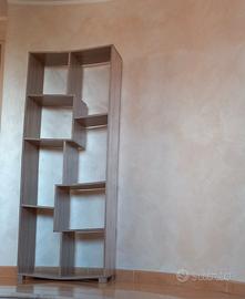 Libreria di design moderna a giorno 180x60 – Legno