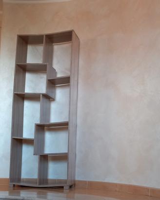 Libreria di design moderna a giorno 180x60 – Legno