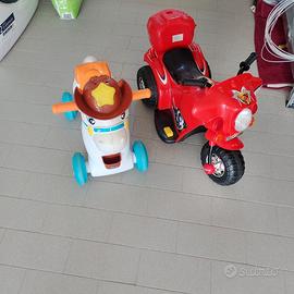 Moto elettrica+ cavalluccio Chicco