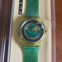 Orologio swatch time to move sak 102 swiss design