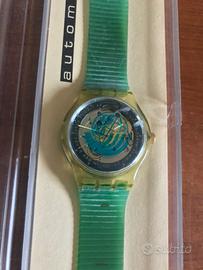 Orologio swatch time to move sak 102 swiss design