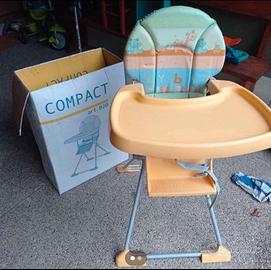 seggiolone pappa poco ingombrante 