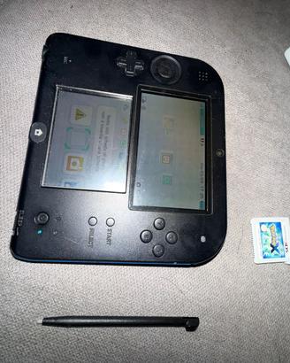 Nintendo 2ds blue/nero