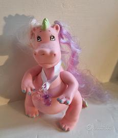 Pupazzo in gomma - Action figure vintage Dina Hipp