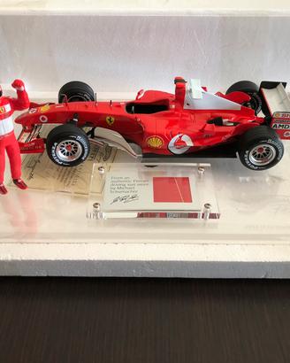 Ferrari F1 Michael Schumacher in scala 1/18